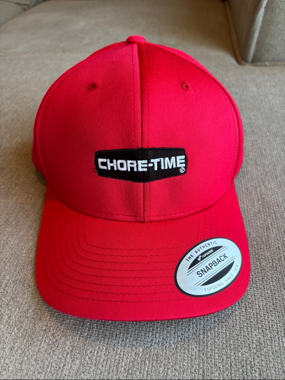 Red Snapback Hat